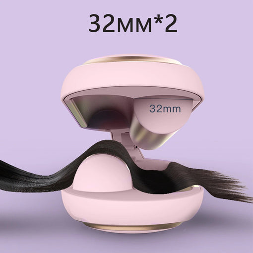 32mm Egg Roll Hair Curler Negative Ions Hair Curl Iron [XNHC003]
