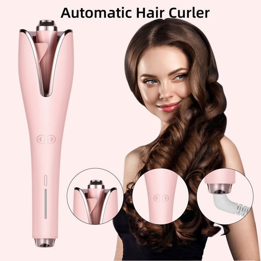 Automatic Rotation 32mm Hair Curler Negative Ions Hair Curl Iron [XNHC008]