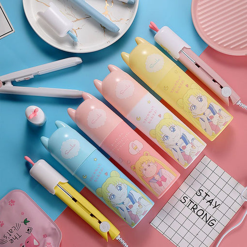 Cartoon Mini Portable Hair Straightener Hair Styling Tool [MNHS002]