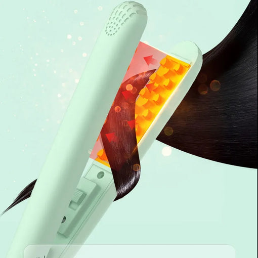 3D Grid Volumizing Hair Fluffy Corrugated Curling Iron [MNHC001]