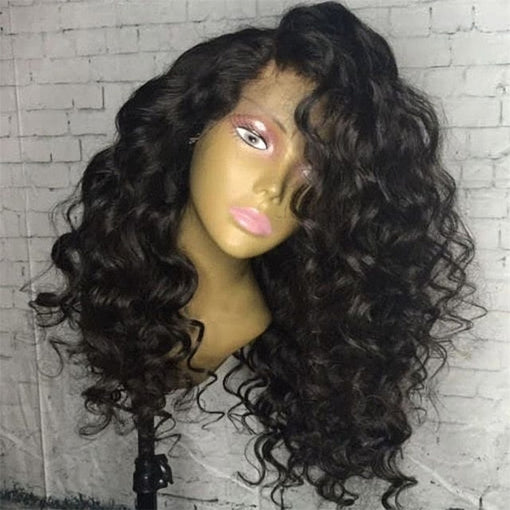 14 Inches Body Wave Natural Black 100% Brazilian Virgin Human Hair 360 Lace Wigs [I3HBW5531]