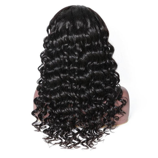 18 Inches Deep Wave Natural Black 100% Brazilian Virgin Human Hair 4