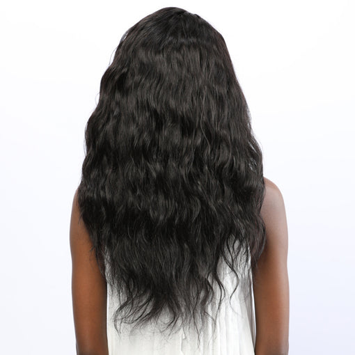 20 Inches Water Wave Long Premium Human Hair Lace Front Wigs [ILHWW5604]