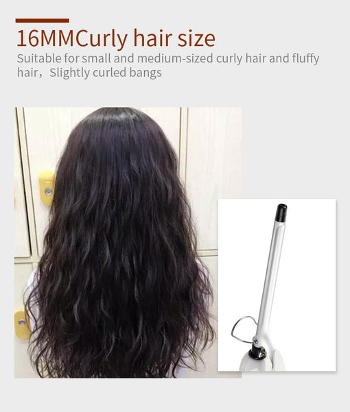 9mm/13mm/16mm Slim Hair Curler Unisex Small Diameter Curling Iron [XNHC001]
