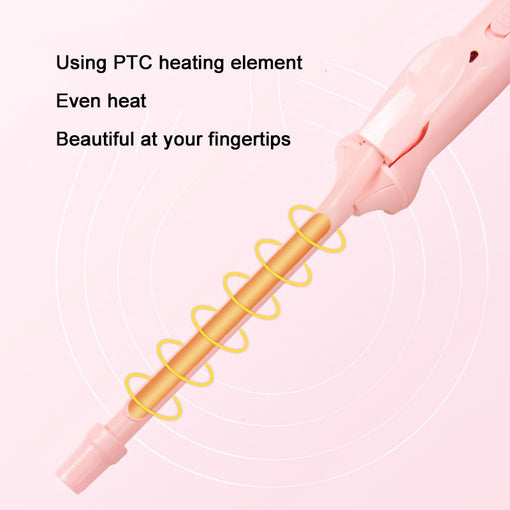 9mm Slim Hair Curler Unisex Curling Iron [MNHC002]