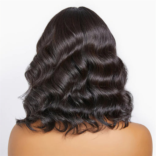 16 Inches Body Wave #2 Dark Brown Remy Human Hair Full Lace Wigs [IFHBW6101]