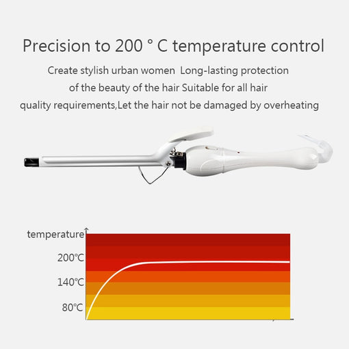 9mm/13mm/16mm Slim Hair Curler Unisex Small Diameter Curling Iron [XNHC001]