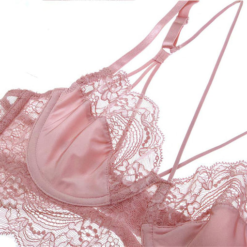 Sexy Unline Lace confortable Underwire Bra & Panty Sets [BRPY0002]