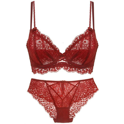 Sexy Unline Lace confortable Underwire Bra & Panty Sets [BRPY0005]