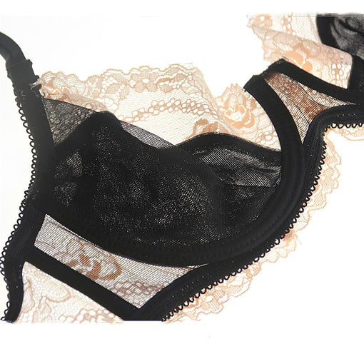 Lace Sexy Underwire Unlied Bra & Panty Sets [BRPY0016]