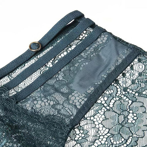 Lace Underwire Unlined Minimizer Bra & Panty Sets [BRPY0021]