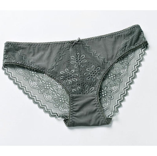 Lace Sexy Unlined Triangle Bra & Panty Sets [BRPY0023]