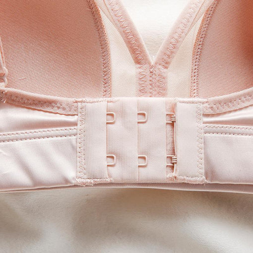 Comfortable Gathering Seamless Sexy Mulberry Silk Full Cup Wireless Underwear Bras & Bralettes [GDBR0038]