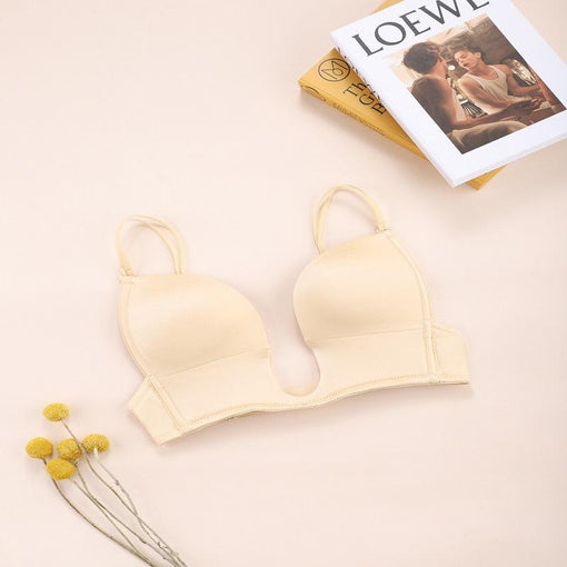 Push Up Seamless Sexy 3/4 Cup Wireless Underwear Bras & Bralettes [GDBR0099]