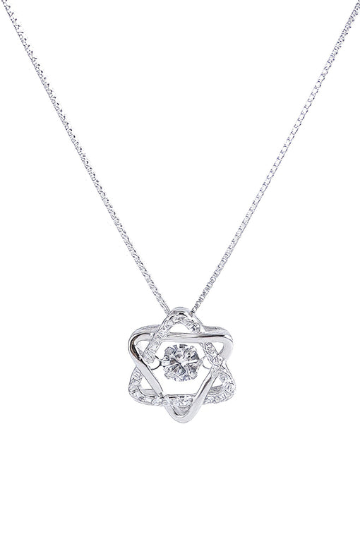 Six-pointed Star Silver Pendant (without chain) [INLA178]
