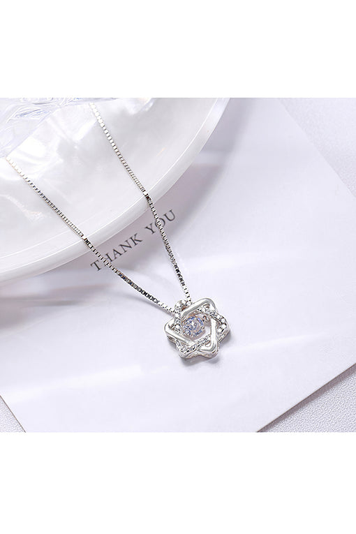 Six-pointed Star Silver Pendant (without chain) [INLA178]