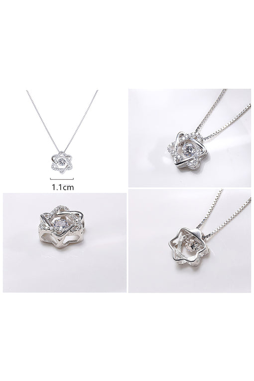 Six-pointed Star Silver Pendant (without chain) [INLA178]