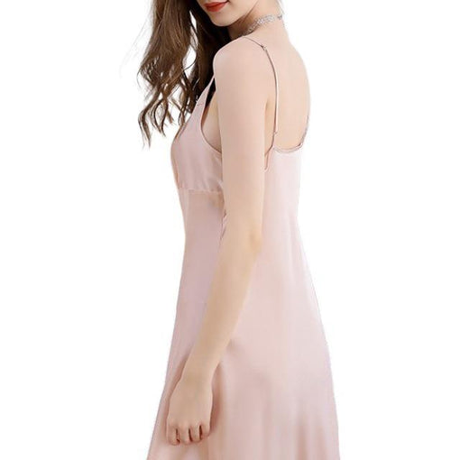 92% Silk Nightdress Sexy Cami Nightgown Luxury Fairy Style [SLP0007]